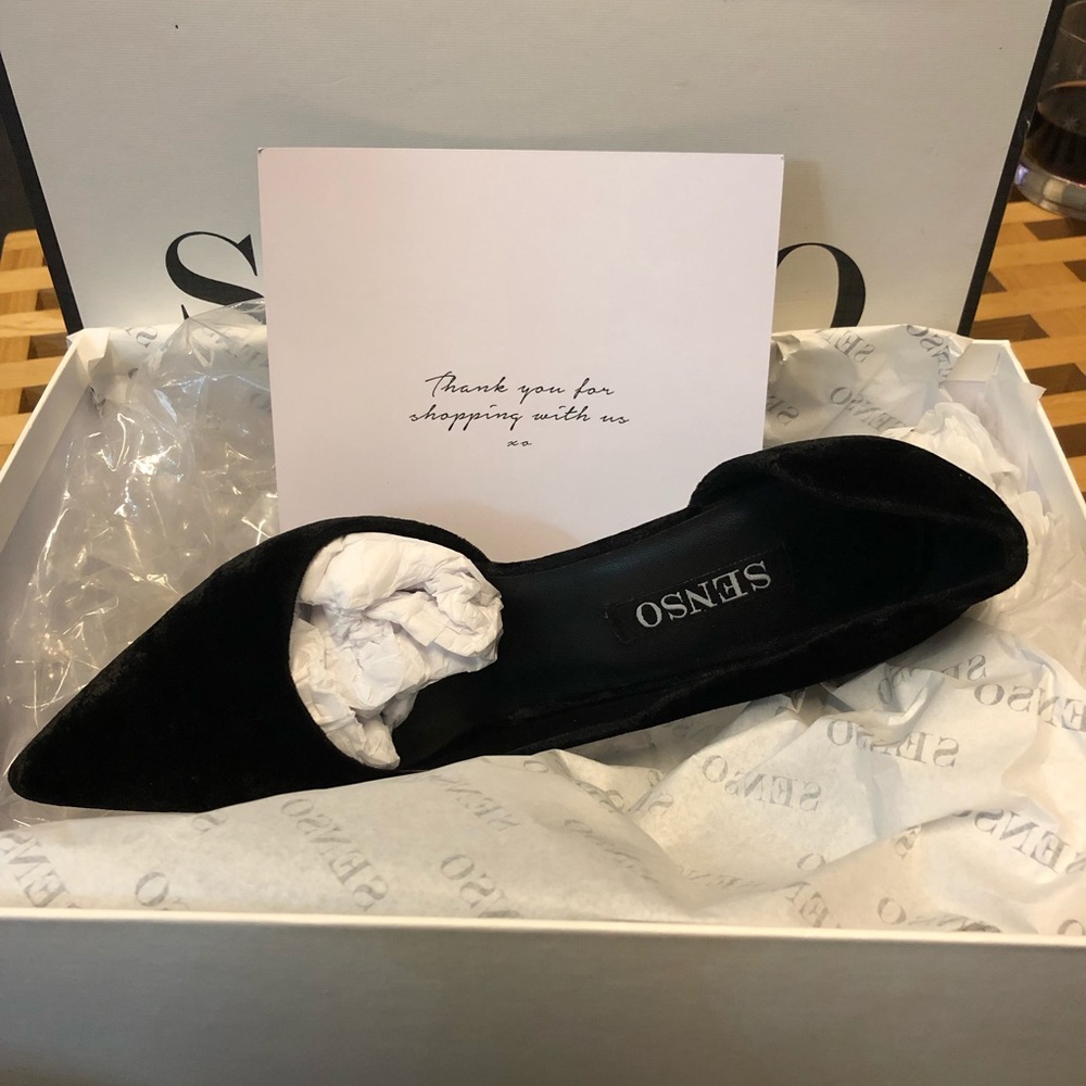 Senso Ulika Women’s Ebony Pumps size 39 - Picture 2 of 5